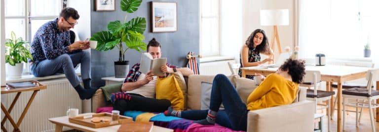 Vivre en colocation étudiante et s’assurer d’un logement paisible